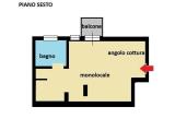 Affitto, Appartamento, BOLOGNA, Centro Storico, 900 €, 36,00 mq