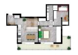 Appartamento, PALERMO, Notarbartolo, 285.000 €, 80,00 mq