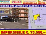 Superfici commerciali, DOMODOSSOLA, 75.000 €, 57,00 mq